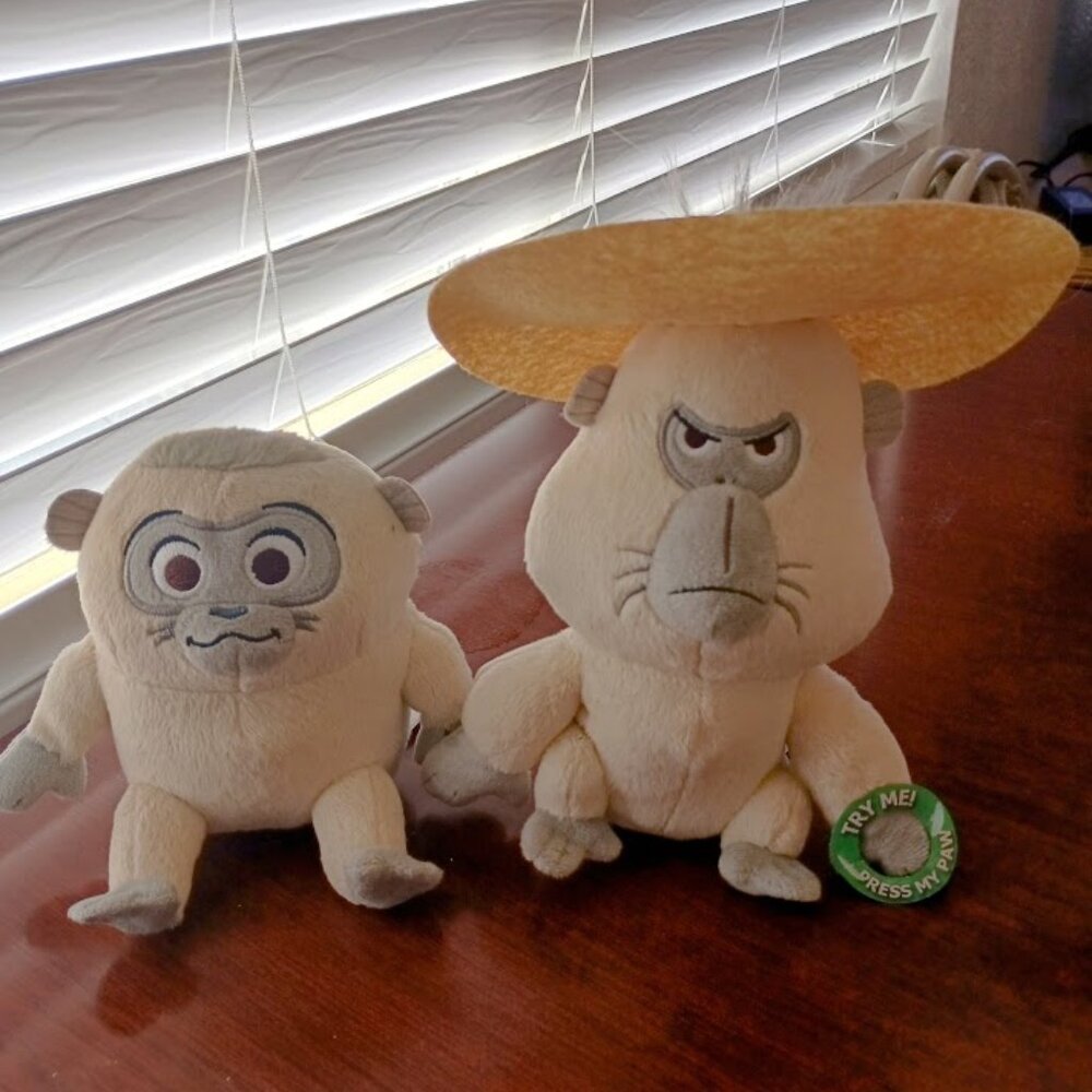 Disney "Raya & the Last Dragon" Chattering Ongis Plush Stuffed Toys